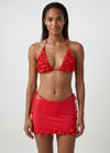 FLORA Bikini Set – Red