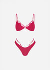 Raspberry Siren Bikini Set