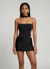 VESPER Cut-out Skirt - Siyah