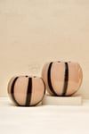 Yaz Home | 2'li Cam Somon Zebra Vazo