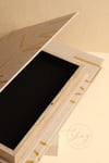 Yaz Home | 2'li Gold Linen Kitap Kutu
