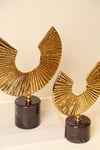 Yaz Home | 2'li Gold Yarım Ay Obje