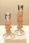 Yaz Home | 2'li Pembe Cam Mumluk