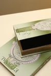 Yaz Home | 2'li Yeşil Saat Desen Kitap Kutu 