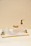 Yaz Home | Cam ve Mermer Banyo Seti