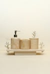 Yaz Home | Gümüş Mercanlı Banyo Takımı