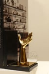 Yaz Home | Kitap Tutucu Gold El 
