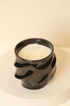 Yaz Home | Zigzag Cam Mum - Siyah