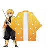 Anime Demon Slayer Kimetsu No Yaiba Zenitsu Unisex Kimono