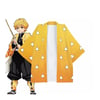 Anime Demon Slayer Kimetsu No Yaiba Zenitsu Unisex Kimono