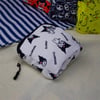 Beyaz Anime Kuromi Packet Kolaj Makyaj Çantası