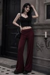 Bordo Subdued Yoga Pantolonu