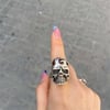 Flame Skull Yüzük