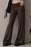 Kahverengi Subdued Yoga Pantolonu