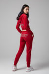 Kırmızı Juicy Kadife Pijama Takımı