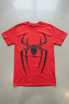 Kırmızı Spider Gotik Y2K Unisex T-Shirt