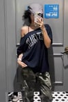 Lacivert East Coast Kısa Kol T-shirt