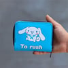 Mavi Anime Cinnamoroll - To Rush Kısa Cüzdan