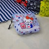 Mavi Hello Kitty - Teddy Friend Makyaj Çantası