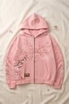 Pembe Sakura Japonic Harajuku Y2K Unisex Hırka