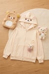 Pudra Rilakkuma Kawai Y2K Unisex Hırka