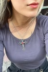 Silver Anime Misa Kolye