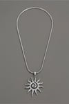 Silver Sun Sarmal Kolye
