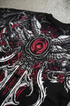 Siyah Dark Fantasy Gotik Y2K Unsiex T-Shirt