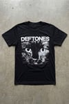 Siyah Deftones Cat Gotik Y2K Unisex T-Shirt
