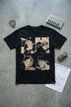 Siyah Gorilaz The Mountain Tour Album Unisex Y2K T-Shirt