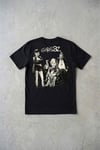 Siyah Gorilaz Unisex Y2K T-Shirt