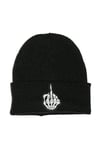 Siyah Gothic Skeleton Hand Bere