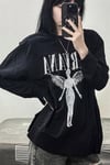 Siyah Nirvana Angel Unisex Sweatshirt