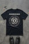 Siyah Ramstein Band Y2K Unisex T-Shirt
