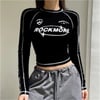Siyah Rockmore University 32 Uzun Kollu Crop