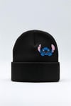Siyah Sevimli Stitch Unisex Bere