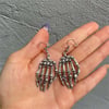 Skeleton Hand Küpe