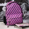 Suluklu Pembe Black Pink Logo Kolaj Okul Sırt Çantası