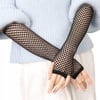 Yeni Siyah Dantelli İkili Kolluk
