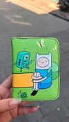 Yeşil Adventure Time Finn and Jack BMO OOO Diyarı Unisex Cüzdan