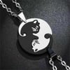Ying Yang Cat Çift Kolye