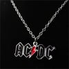 Zincirli Ac/Dc Kolye