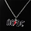 Zincirli Ac/Dc Kolye