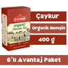 Çaykur Organik Hemşin Çayı 400 gr - 6'lı Avantaj Paketi