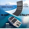HT72-18X (NLm) Jupiter Flex – Ultra Hafif Esnek Güneş Paneli 550W (58 Adet / 1 Palet)
