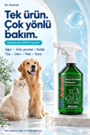 Ağız, Göz, Kulak, Deri, Tüy ve Yara Bakım Solüsyonu | Wound and Care Solution | 500 ML | Dr.Animal