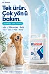 Ağız, Göz, Kulak, Deri, Tüy ve Yara Bakım Solüsyonu | Wound and Care Solution | 5 L | Dr.Animal