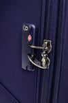 3'lü Valiz Seti 4 Teker U.S. Polo Assn. Kumaş Valiz Lacivert 26046