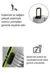 3'lü Valiz Seti Büyük Boy - Orta Boy - Kabin Boy Gri 1169