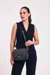 U.S. Polo Assn. Çapraz Askılı Kadın Çanta Siyah Us24192